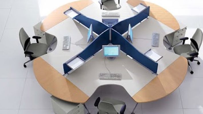 office table, table, corporate furniture